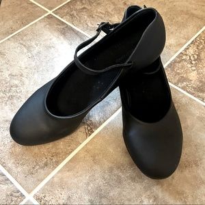 Theatricals Footwear Size 11 Adult “Baby Louis” 1.5 Inch Black Character Shoes